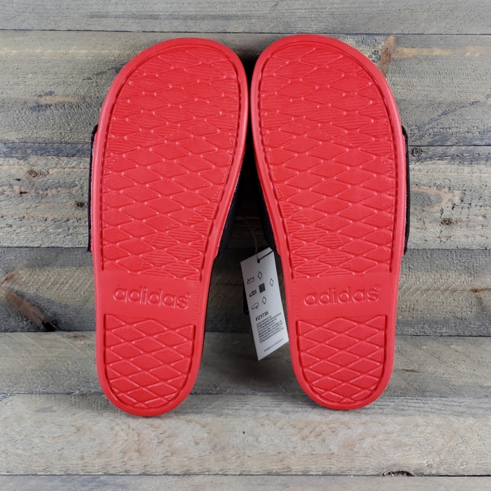 adidas Adilette Comfort Slides Sandals Floral - Picture 6 of 9